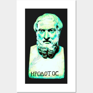 Herodotos Father of History bust Posters and Art